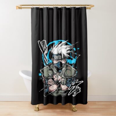 The Calm Genius With A Deadly Eye Technique Shower Curtain