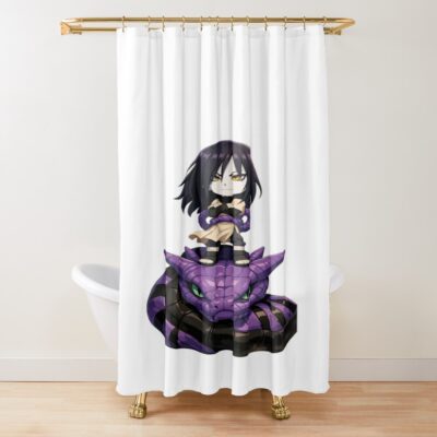 Chibi Orochimaru And Manda Shower Curtain