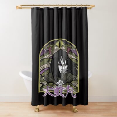 The Snake Sage Obsessed With Forbidden Knowledge Shower Curtain