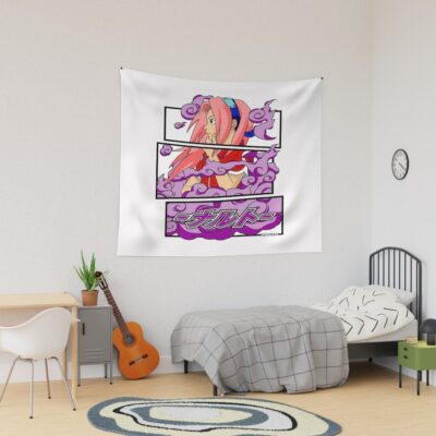 The Fierce Blossom Haruno Tapestry
