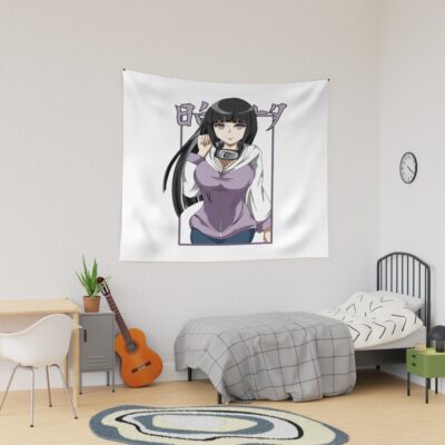 The Cute Girl Hyuga Hinata Tapestry
