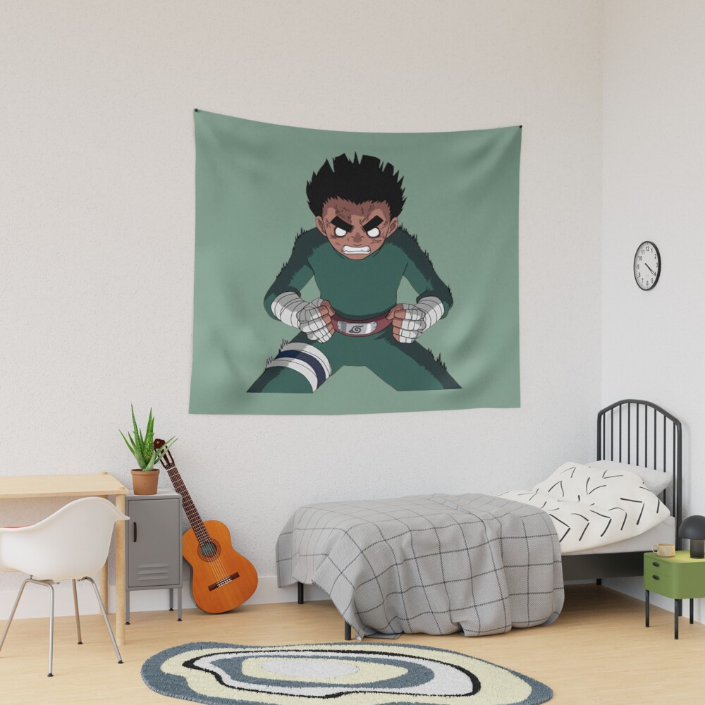 Strong Ninja Rock Lee Tapestry