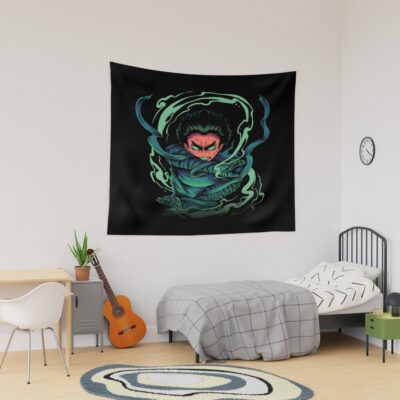 Anime Best Fighter Rock Lee Tapestry