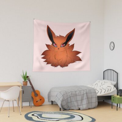 Scribble Little Kurama Tapestry