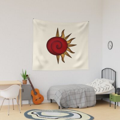 Doodle Sun Tapestry