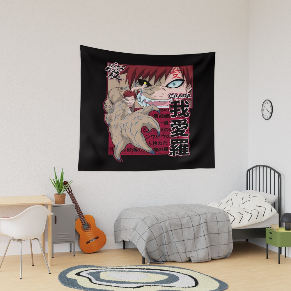 The Sand Demon Who Found Redemption Gaara Tapestry