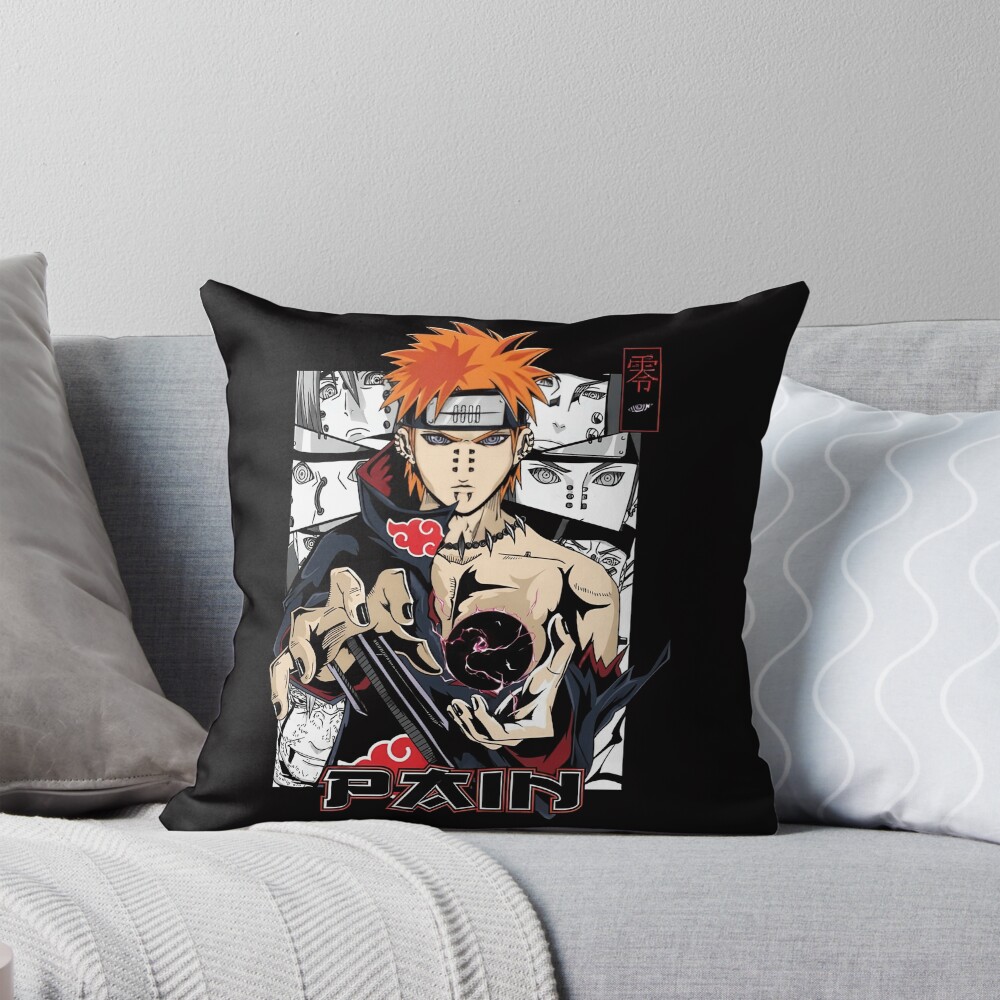 Pain Naruto Throw Pillow