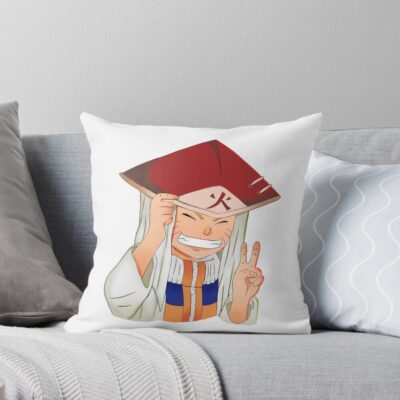 Doodle Dream Naruto Uzumaki Throw Pillow