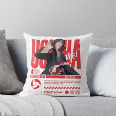 Big Bro Itachi Uchiha Throw Pillow