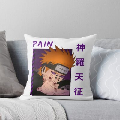 The Villain Pain Throw Pillow
