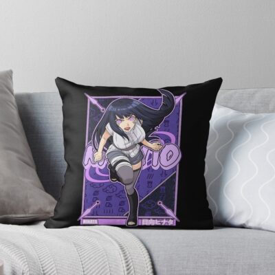 Hinata Hyuga Throw Pillow