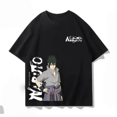 Uchiha Sasuke Naruto Anime T-shirt