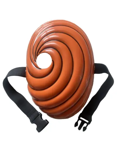 Tobi Obito Akatsuki Ninja Madara Masquerade Cosplay Full Face