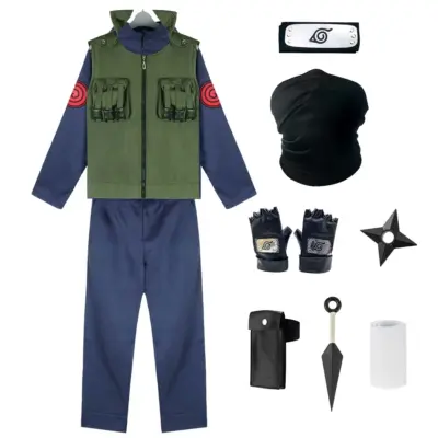 Men's Anime Cosplay Kakashi Hatake Costume